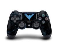 Head Case Designs Officially Licensed Batman DC Comics Nightwing Logos And Comic Book Vinyl Sticker Gaming Skin Decal Cover Compatible With Sony PlayStation 4 PS4 DualShock 4 Controller