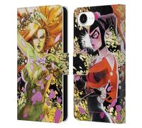 Head Case Designs Officially Licensed Batman DC Comics Poison Ivy Gotham City Sirens Leather Wallet Case Compatible With Apple iPhone 16e
