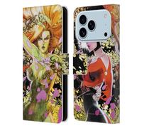 Head Case Designs Officially Licensed Batman DC Comics Poison Ivy Gotham City Sirens Leather Wallet Case Compatible With Apple iPhone 17 Pro