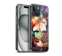 Head Case Designs Officially Licensed Batman DC Comics Poison Ivy & Harley Quinn Gotham City Sirens Gel Case [Military Grade Protection] Compatible with Apple iPhone 15 and Compatible with MagSafe