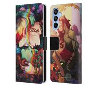 Head Case Designs Officially Licensed Batman DC Comics Poison Ivy & Harley Quinn Gotham City Sirens Leather Wallet Case Compatible With Samsung Galaxy A16 5G