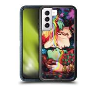 Head Case Designs Officially Licensed Batman DC Comics Poison Ivy & Harley Quinn Gotham City Sirens Ultra-Armoured Shockproof Case [Military Grade Protection] Compatible With Samsung Galaxy S21 5G