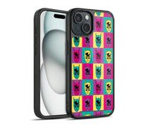Head Case Designs Officially Licensed Batman DC Comics Pop Art Head Vintage Fashion Gel Armour Case [Military Grade Protection] Compatible With Apple iPhone 15