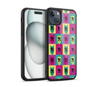 Head Case Designs Officially Licensed Batman DC Comics Pop Art Head Vintage Fashion Gel Armour Case [Military Grade Protection] Compatible With Apple iPhone 15 Plus