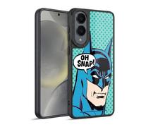 Head Case Designs Officially Licensed Batman DC Comics Pop Art Vintage Fashion Gel Armour Case [Military Grade Protection] Compatible With Samsung Galaxy S25 Edge