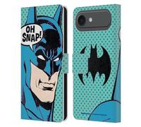 Head Case Designs Officially Licensed Batman DC Comics Pop Art Vintage Fashion Leather Wallet Case Compatible With Apple iPhone 17 Air