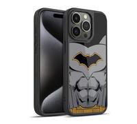 Head Case Designs Officially Licensed Batman DC Comics Rebirth Costume Logos Gel Armour Case [Military Grade Protection] Compatible With Apple iPhone 15 Pro