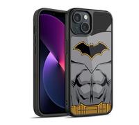 Head Case Designs Officially Licensed Batman DC Comics Rebirth Costume Logos Gel Armour Case [Military Grade Protection] Compatible With Apple iPhone 13