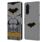 Head Case Designs Officially Licensed Batman DC Comics Rebirth Costume Logos Leather Wallet Case Compatible With Samsung Galaxy A17 4G / 5G