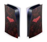 Head Case Designs Officially Licensed Batman DC Comics Red Hood Logos And Comic Book Vinyl Faceplate Sticker Gaming Skin Decal Cover Compatible With Sony PlayStation 5 PS5 Digital Edition Console