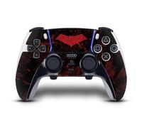 Head Case Designs Officially Licensed Batman DC Comics Red Hood Logos And Comic Book Vinyl Sticker Gaming Skin Decal Cover Compatible With Sony PlayStation 5 PS5 DualSense Edge Controller