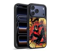 Head Case Designs Officially Licensed Batman DC Comics Red Logo Suit #1 2011 Nightwing Gel Armour Case [Military Grade Protection] Compatible With Apple iPhone 17 Pro