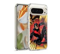 Head Case Designs Officially Licensed Batman DC Comics Red Logo Suit #1 2011 Nightwing Gel Case [Military Grade Protection] Compatible With Google Pixel 9 / Pixel 9 Pro