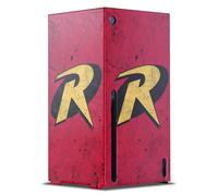 Head Case Designs Officially Licensed Batman DC Comics Robin Logos And Comic Book Game Console Wrap Case Cover Compatible With Xbox Series X