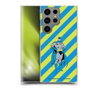 Head Case Designs Officially Licensed Batman DC Comics Stripes Vintage Fashion Hard Back Case Compatible With Samsung Galaxy S24 Ultra 5G