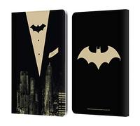 Head Case Designs Officially Licensed Batman DC Comics Suit Duality Leather Wallet Case Compatible With Kindle Paperwhite 1/2 / 3