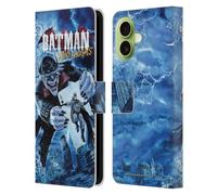 Head Case Designs Officially Licensed Batman DC Comics The Batman Who Laughs 90th Anniversary Comic Books Leather Wallet Case Compatible With Apple iPhone 17