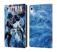 Head Case Designs Officially Licensed Batman DC Comics The Batman Who Laughs 90th Anniversary Comic Books Leather Wallet Case Compatible With Apple iPad mini (2021/2024)