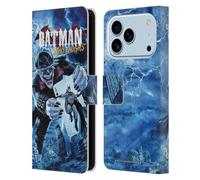 Head Case Designs Officially Licensed Batman DC Comics The Batman Who Laughs 90th Anniversary Comic Books Leather Wallet Case Compatible With Apple iPhone 17 Pro