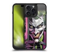 Head Case Designs Officially Licensed Batman DC Comics The Clown Three Jokers Gel Armour Case [Military Grade Drop Protection] Compatible With Apple iPhone 15 Pro Max