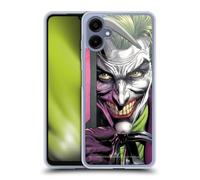 Head Case Designs Officially Licensed Batman DC Comics The Clown Three Jokers Gel Case [Military Grade Protection] Compatible With Samsung Galaxy A06 4G