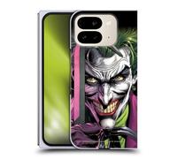 Head Case Designs Officially Licensed Batman DC Comics The Clown Three Jokers Hard Back Case Compatible With Google Pixel 9 Pro Fold