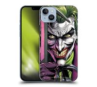 Head Case Designs Officially Licensed Batman DC Comics The Clown Three Jokers Hard Back Case Compatible With Apple iPhone 14 Plus