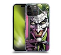 Head Case Designs Officially Licensed Batman DC Comics The Clown Three Jokers Hard Back Case Compatible With Apple iPhone 15 Pro Max