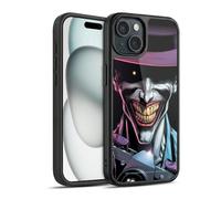 Head Case Designs Officially Licensed Batman DC Comics The Comedian Three Jokers Gel Armour Case [Military Grade Protection] Compatible With Apple iPhone 15