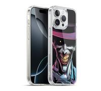 Head Case Designs Officially Licensed Batman DC Comics The Comedian Three Jokers Gel Case [Military Grade Protection] Compatible with Apple iPhone 16 Pro Max and Compatible with MagSafe
