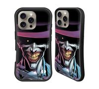 Head Case Designs Officially Licensed Batman DC Comics The Comedian Three Jokers Hybrid Case Compatible With Apple iPhone 16 Pro