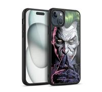 Head Case Designs Officially Licensed Batman DC Comics The Criminal Three Jokers Gel Armour Case [Military Grade Protection] Compatible With Apple iPhone 15 Plus