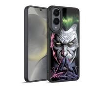 Head Case Designs Officially Licensed Batman DC Comics The Criminal Three Jokers Gel Armour Case [Military Grade Protection] Compatible With Samsung Galaxy S25 Edge