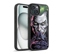 Head Case Designs Officially Licensed Batman DC Comics The Criminal Three Jokers Gel Armour Case [Military Grade Protection] Compatible With Apple iPhone 15