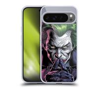 Head Case Designs Officially Licensed Batman DC Comics The Criminal Three Jokers Gel Case [Military Grade Protection] Compatible With Google Pixel 9 Pro XL