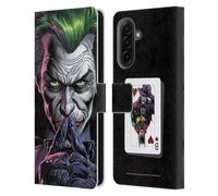 Head Case Designs Officially Licensed Batman DC Comics The Criminal Three Jokers Leather Wallet Case Compatible With Samsung Galaxy A17 4G / 5G