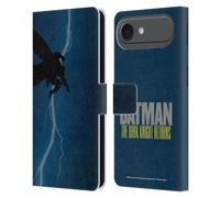Head Case Designs Officially Licensed Batman DC Comics The Dark Knight Returns Famous Comic Book Covers Leather Wallet Case Compatible With Apple iPhone 17 Air