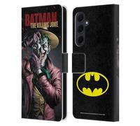 Head Case Designs Officially Licensed Batman DC Comics The Killing Joke Famous Comic Book Covers Leather Wallet Case Compatible With Samsung Galaxy A35 5G