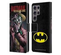 Head Case Designs Officially Licensed Batman DC Comics The Killing Joke Famous Comic Book Covers Leather Wallet Case Compatible With Samsung Galaxy S24 Ultra 5G