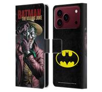 Head Case Designs Officially Licensed Batman DC Comics The Killing Joke Famous Comic Book Covers Leather Wallet Case Compatible With Apple iPhone 18 Pro Max
