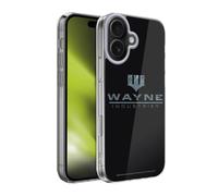 Head Case Designs Officially Licensed Batman DC Comics Wayne Industries Logo Duality Gel Case [Military Grade Protection] Compatible With Apple iPhone 17