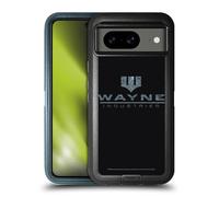 Head Case Designs Officially Licensed Batman DC Comics Wayne Industries Logo Duality Ultra-Armoured Shockproof Case [Military Grade Protection] Compatible With Google Pixel 8