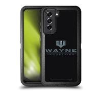 Head Case Designs Officially Licensed Batman DC Comics Wayne Industries Logo Duality Ultra-Armoured Shockproof Case [Military Grade Protection] Compatible With Samsung Galaxy S21 FE 5G