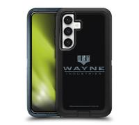 Head Case Designs Officially Licensed Batman DC Comics Wayne Industries Logo Duality Ultra-Armoured Shockproof Case [Military Grade Protection] Compatible With Samsung Galaxy S24 5G