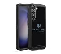 Head Case Designs Officially Licensed Batman DC Comics Wayne Industries Logo Duality Ultra-Armoured Shockproof Case [Military Grade Protection] Compatible With Samsung Galaxy S23+ 5G