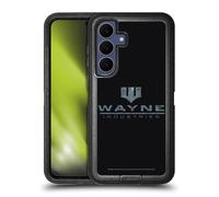 Head Case Designs Officially Licensed Batman DC Comics Wayne Industries Logo Duality Ultra-Armoured Shockproof Case [Military Grade Protection] Compatible With Samsung Galaxy S25 FE