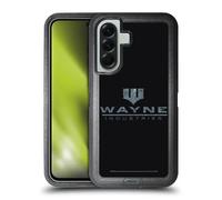 Head Case Designs Officially Licensed Batman DC Comics Wayne Industries Logo Duality Ultra-Armoured Shockproof Case [Military Grade Protection] Compatible With Samsung Galaxy A56 5G