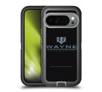Head Case Designs Officially Licensed Batman DC Comics Wayne Industries Logo Duality Ultra-Armoured Shockproof Case [Military Grade Protection] Compatible With Google Pixel 10