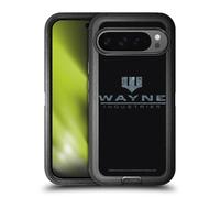 Head Case Designs Officially Licensed Batman DC Comics Wayne Industries Logo Duality Ultra-Armoured Shockproof Case [Military Grade Protection] Compatible With Google Pixel 9 Pro XL