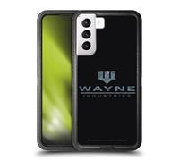 Head Case Designs Officially Licensed Batman DC Comics Wayne Industries Logo Duality Ultra-Armoured Shockproof Case [Military Grade Protection] Compatible With Samsung Galaxy S21+ 5G